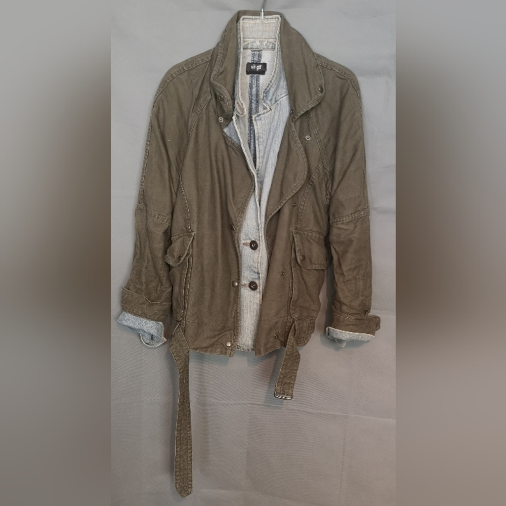 NEO-VINTAGE Eco-lux double hybrid layered utility jacket